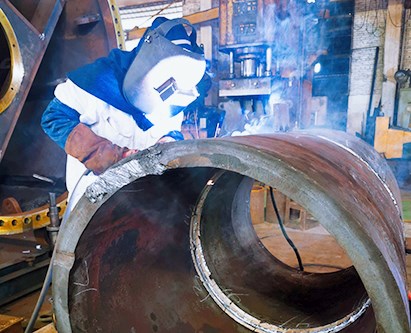 Thick Pipe Welding (၂)ခု၊
